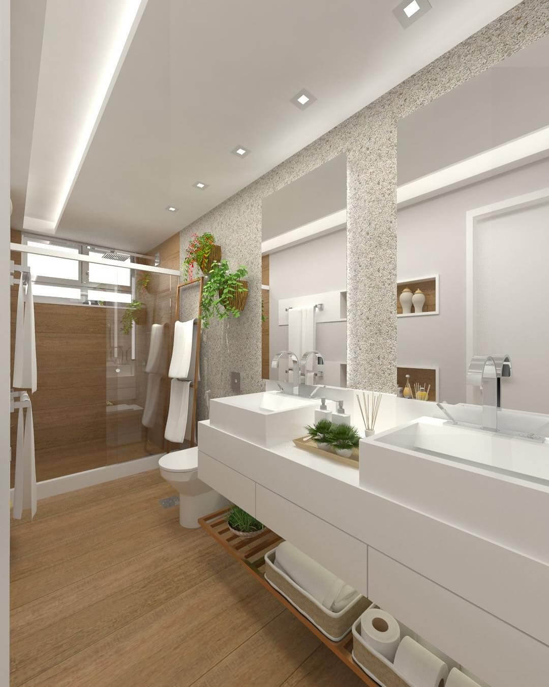 طراحی حمام روشویی18
